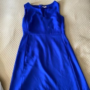 Blue dress with pockets